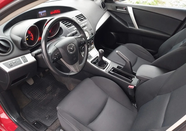 Mazda 3 cena 25900 przebieg: 183000, rok produkcji 2011 z Nowe Miasteczko małe 781